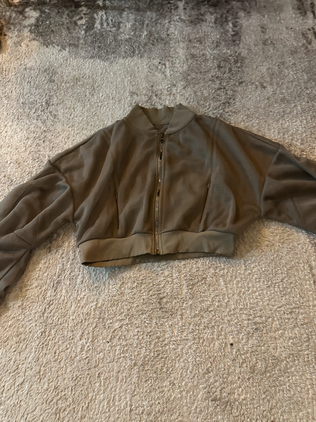 Alo Yoga Mesh Bomber Jacket