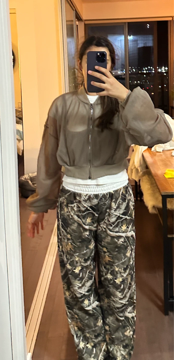 Alo Yoga Mesh Bomber Jacket - photo 3