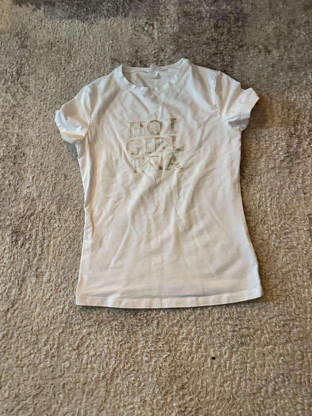 White Hot Girl Era T-shirt