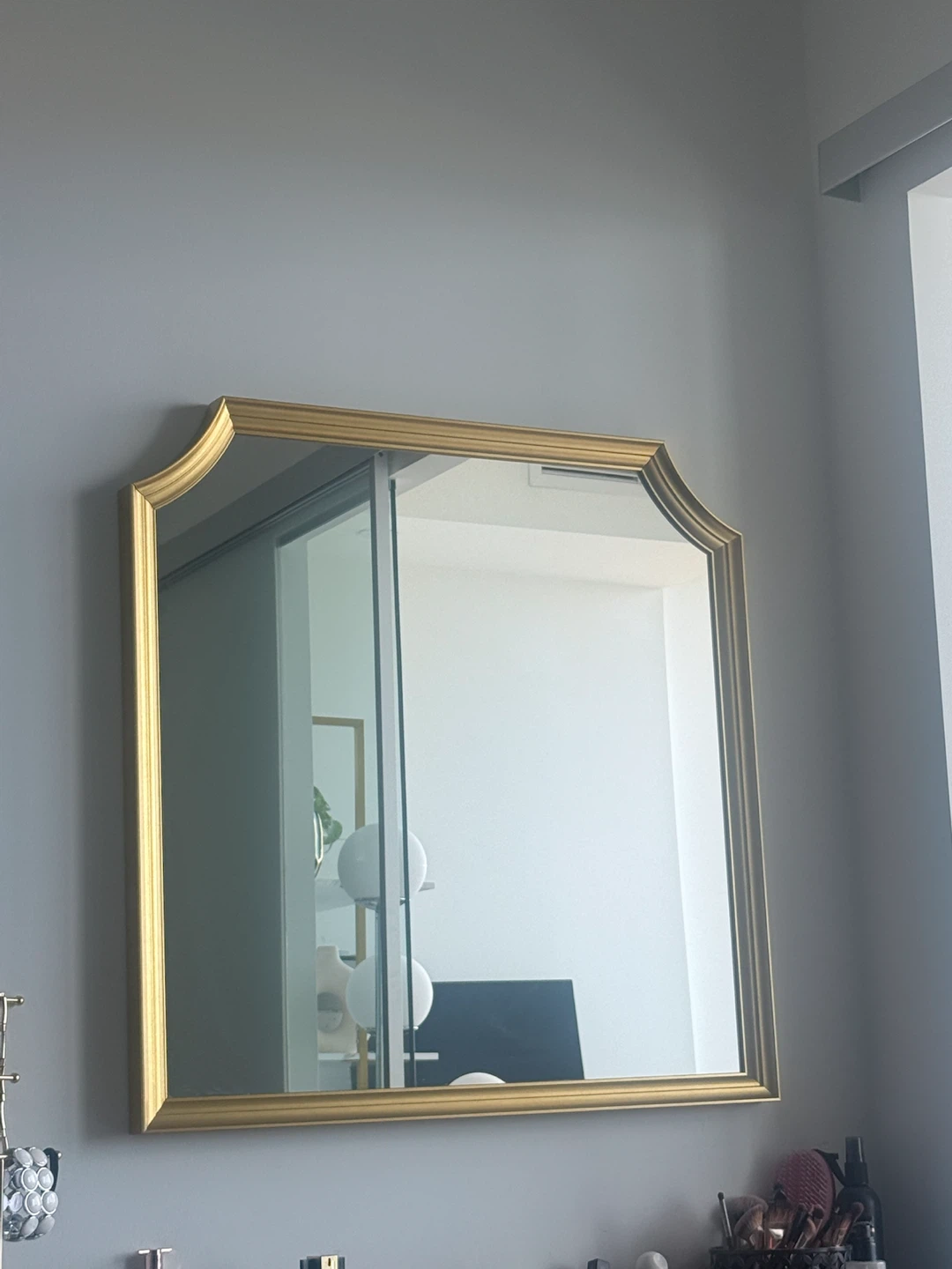 Gold Framed Wall Mirror