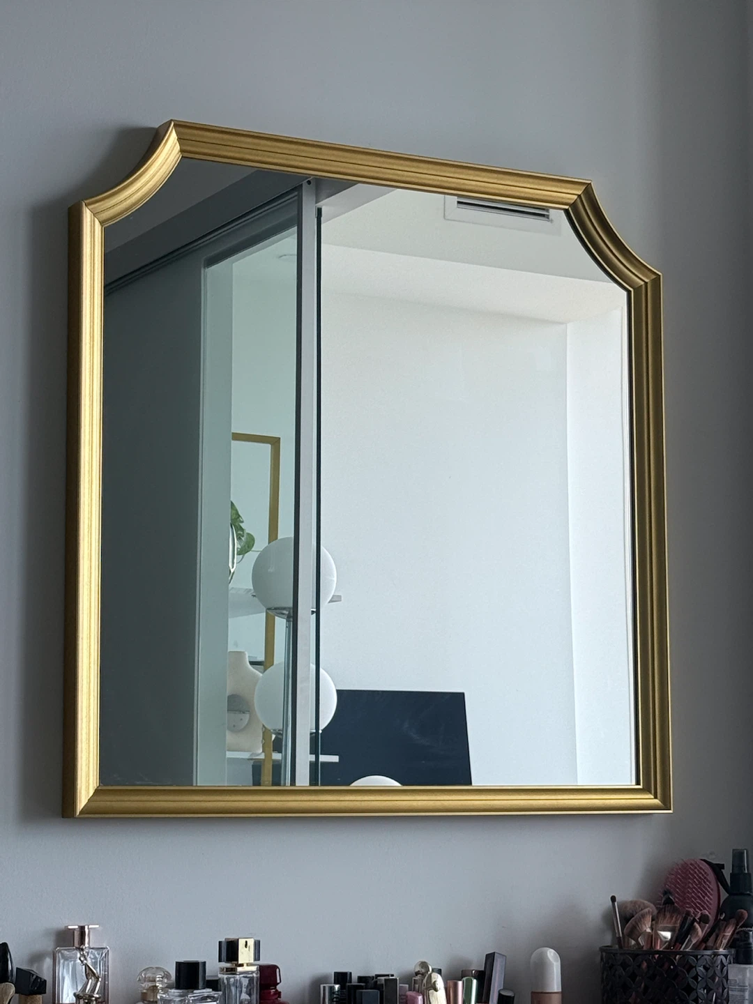 Gold Framed Wall Mirror - photo 2