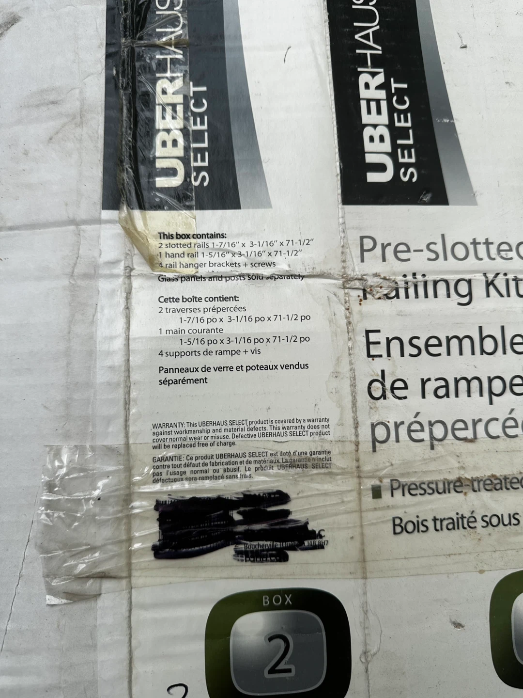 Uberhaus Select Pre-slotted Railing Kit - photo 3