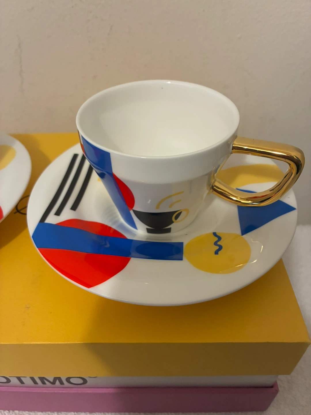 Philotimo Bauhaus Fine Bone China Cup and Saucer Set - photo 2