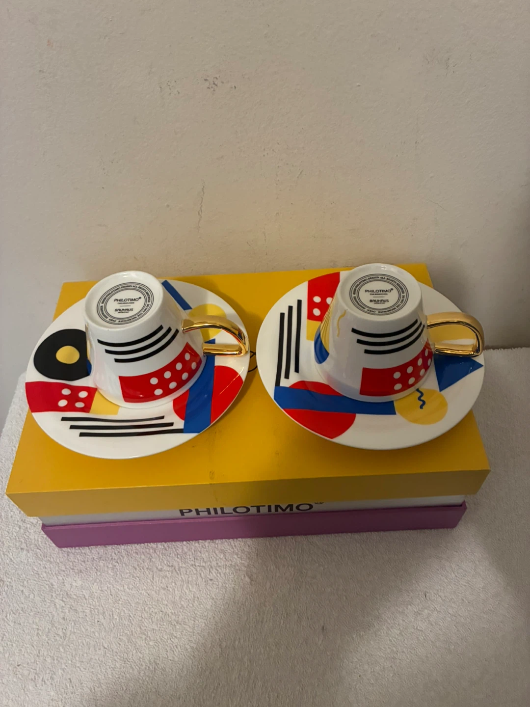Philotimo Bauhaus Fine Bone China Cup and Saucer Set - photo 4