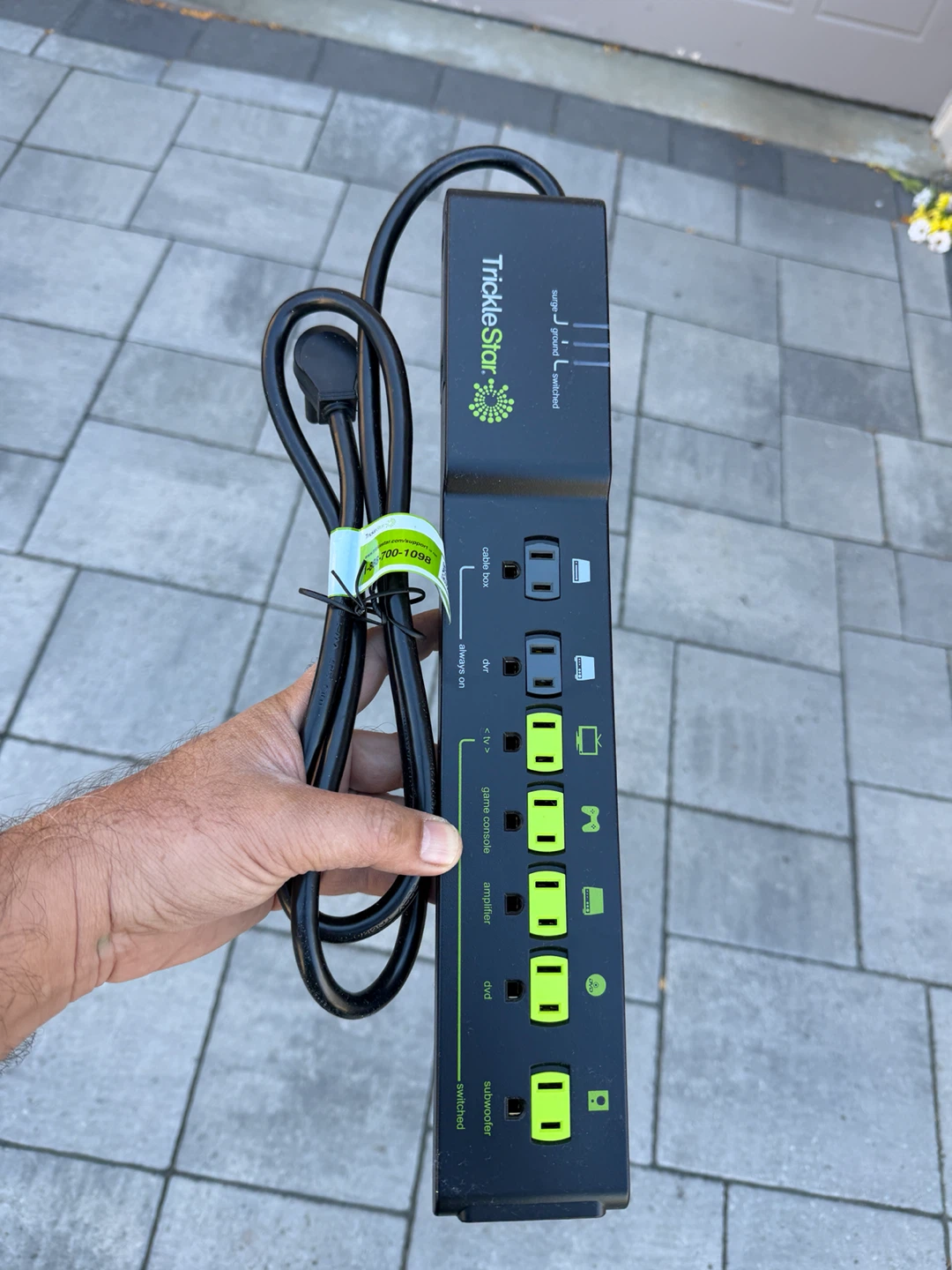 TrickleStar Surge Protector Power Bar