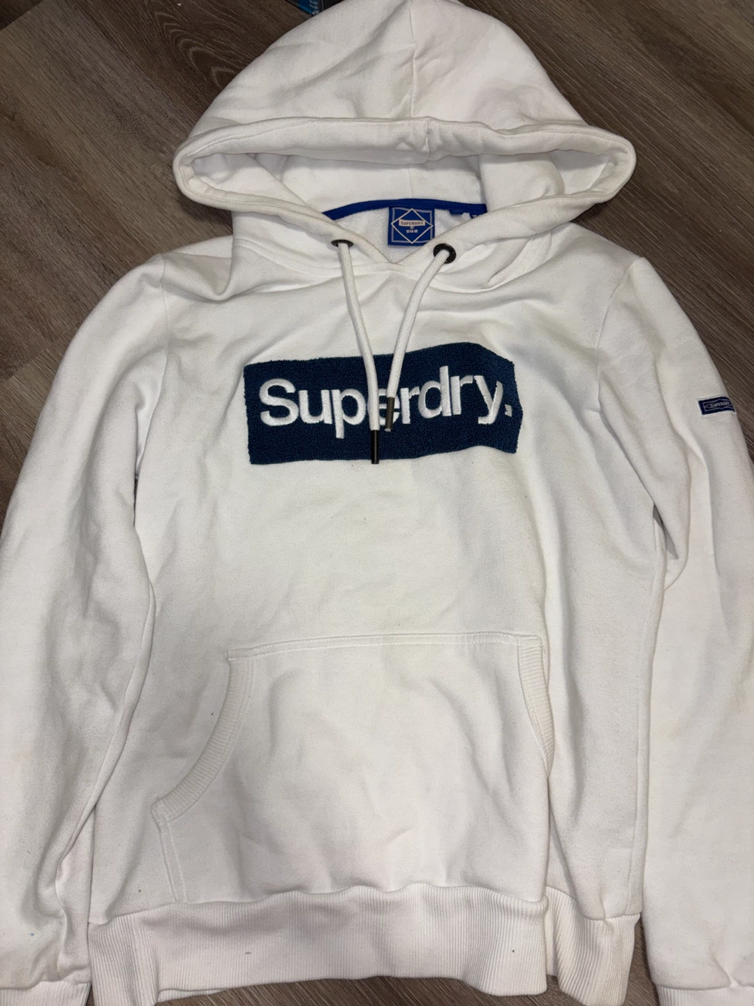 Superdry White Hoodie