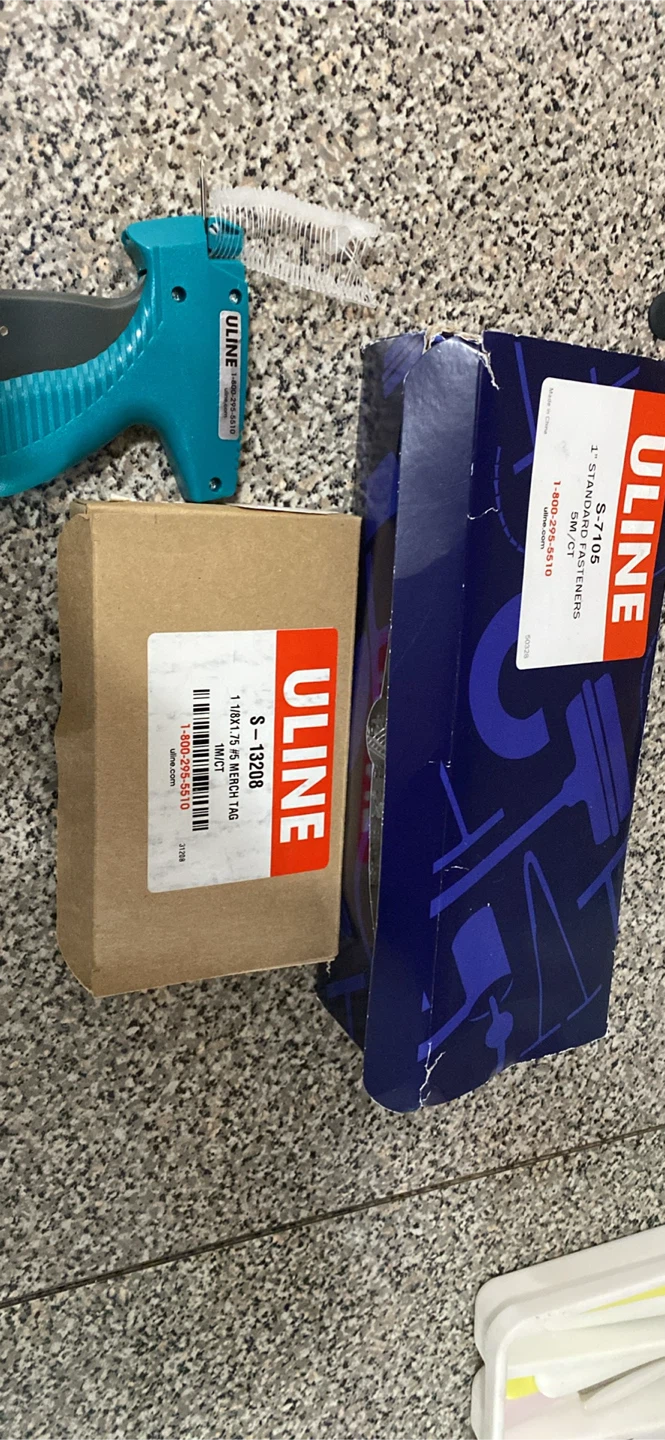 Uline Mark III Tagging Gun with Fasteners and Tags - photo 2