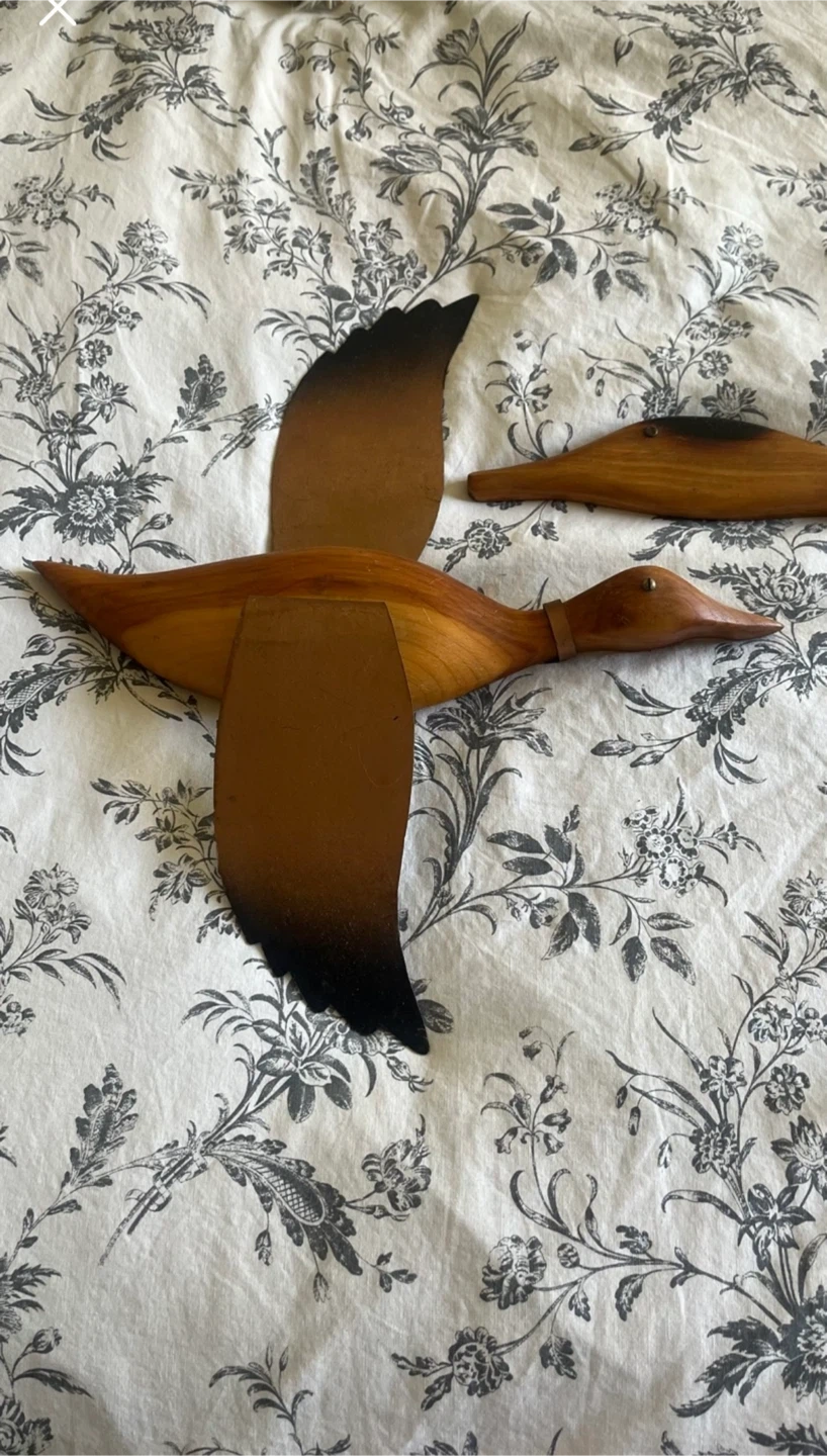 Mid Century Modern Masketeer Duck Wall Art - photo 2
