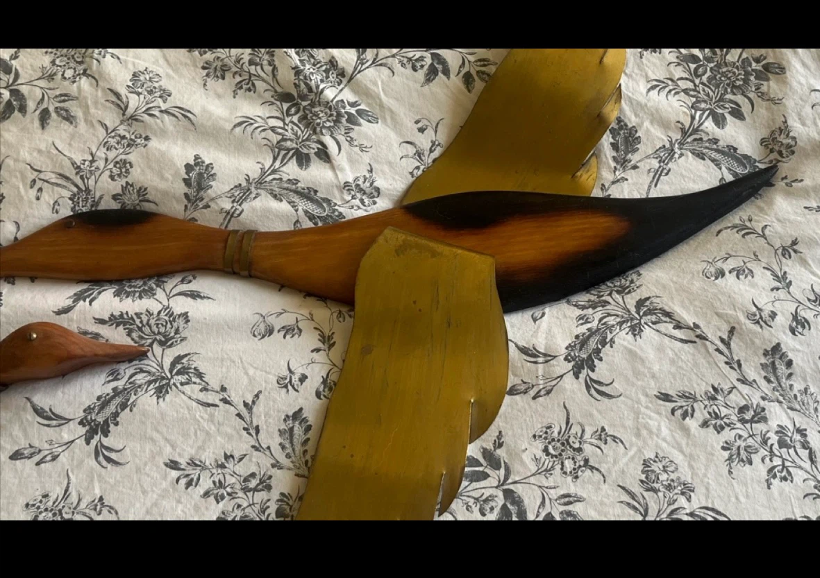Mid Century Modern Masketeer Duck Wall Art - photo 3