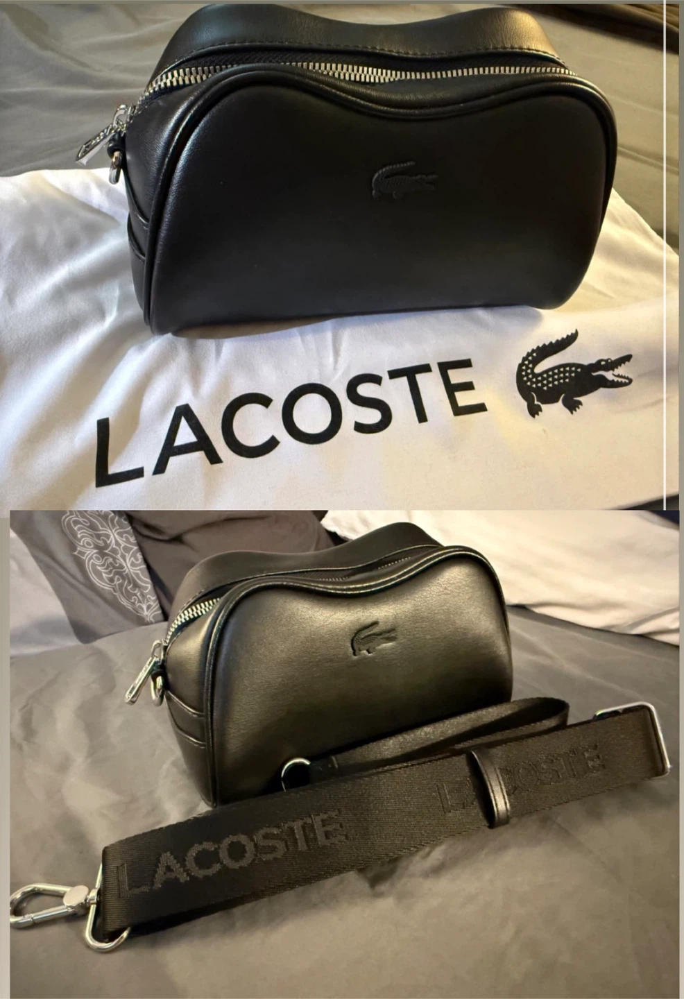 Lacoste Black Bag