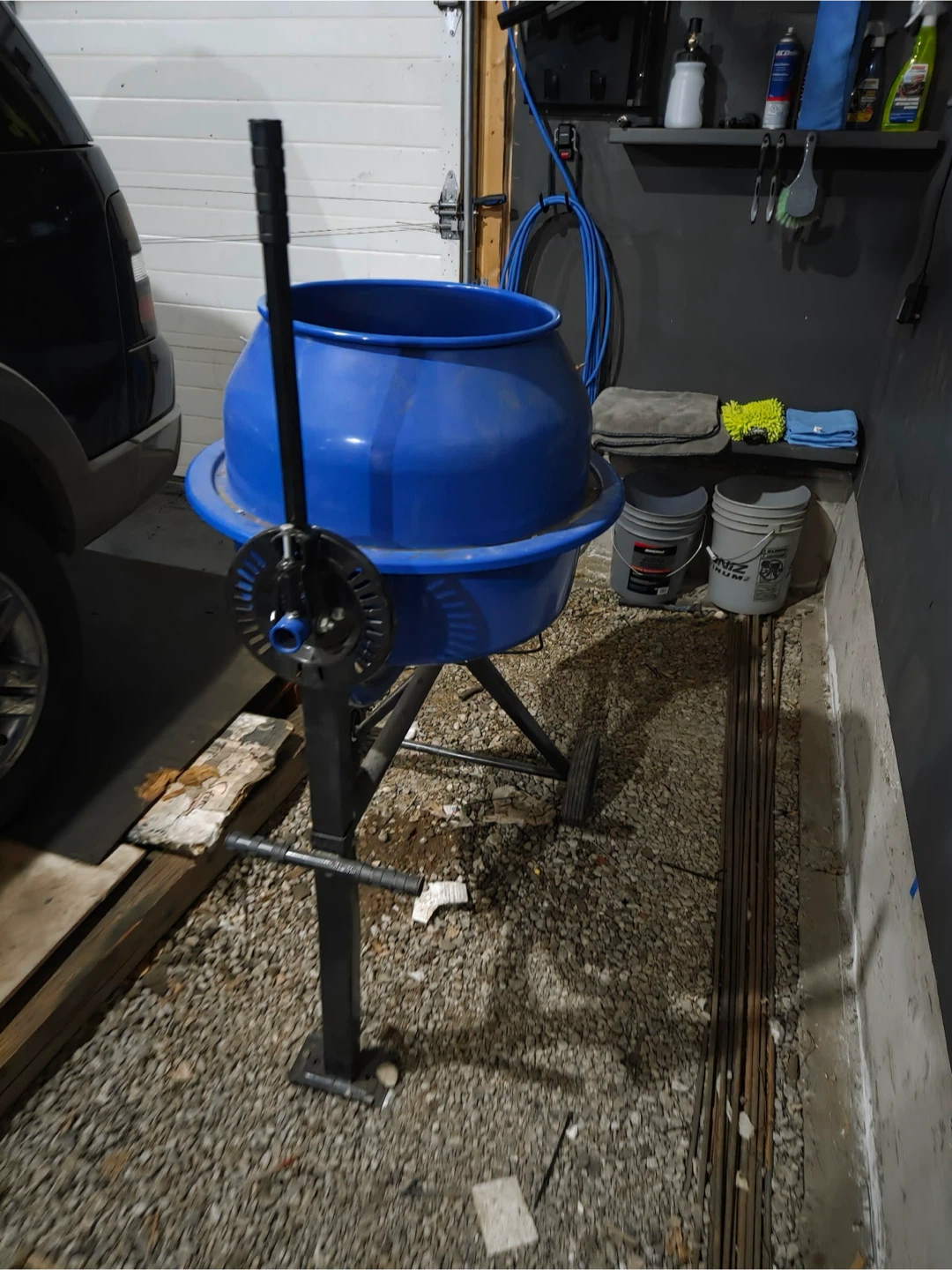 Power Fist 3-1/2 Cubic Ft Cement Mixer - photo 4