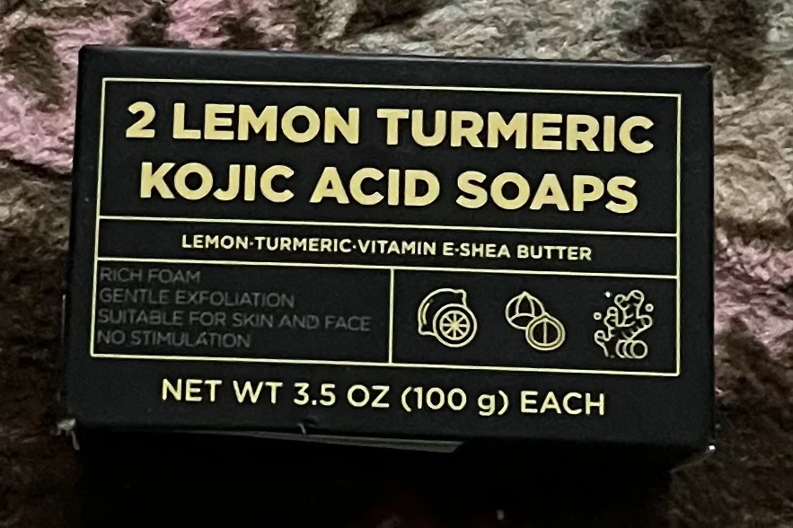 Body & Earth Lemon Turmeric Kojic Acid Soap