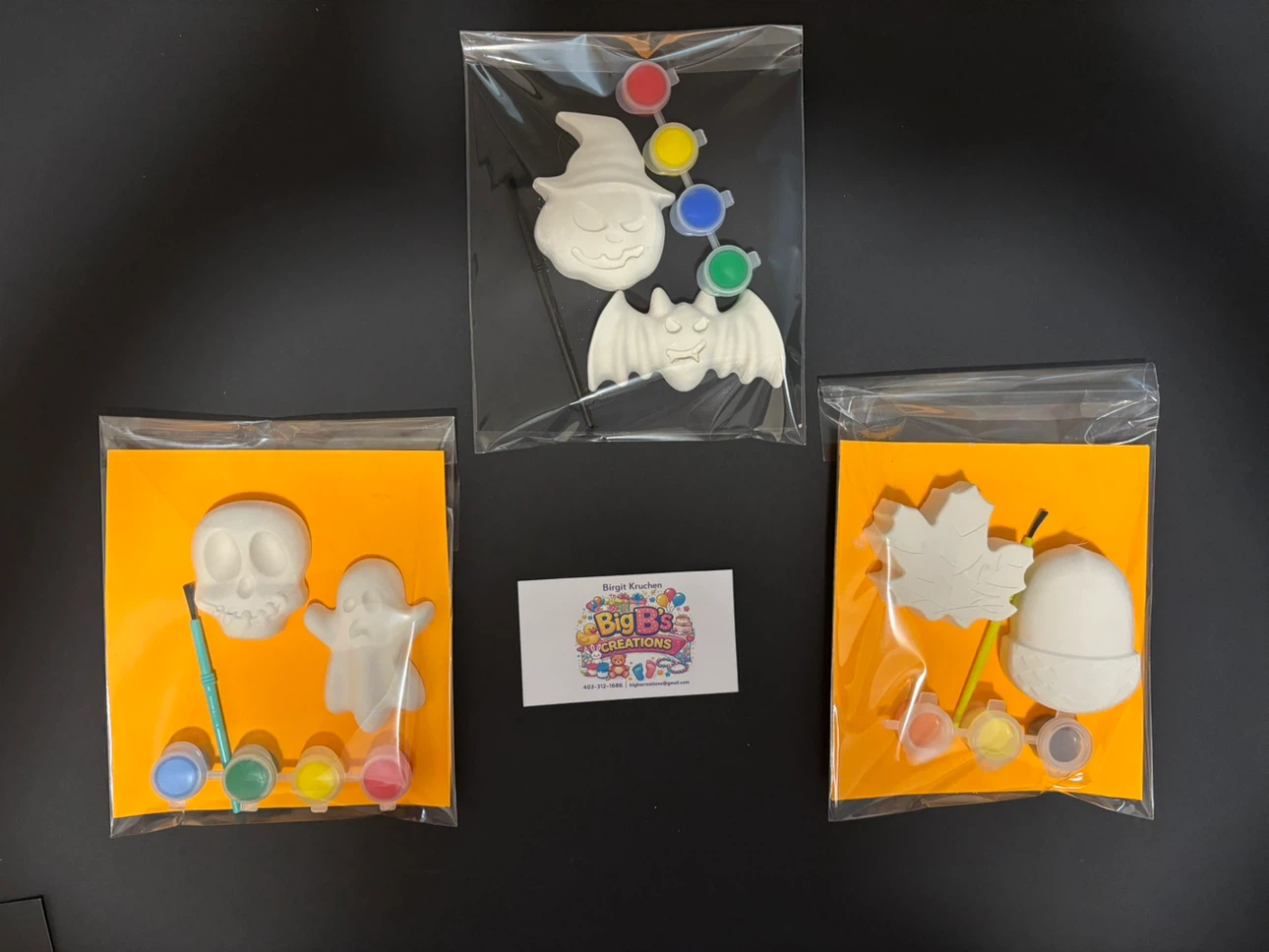Big B's Creations Halloween Paint Kits