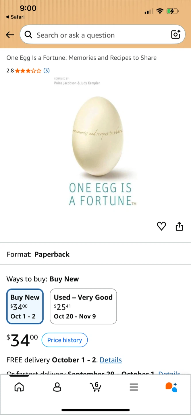 One Egg Is A Fortune: Memories and Recipes to Share - photo 3