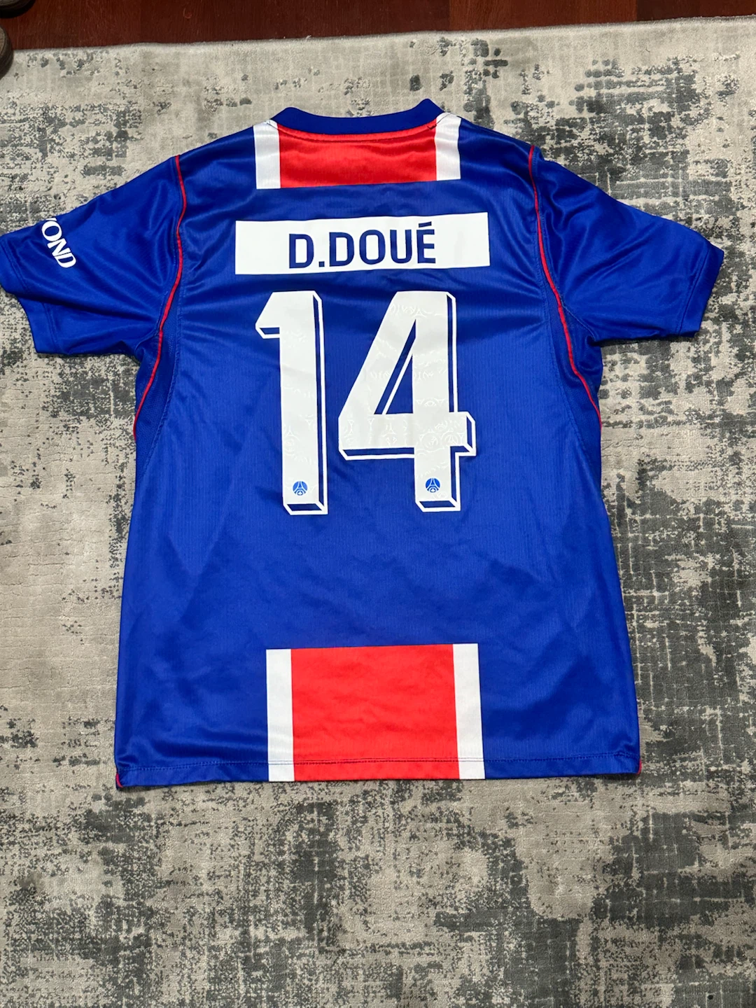 Paris Saint-Germain D.Doué 14 Jersey ( Replica Fan Version - photo 2