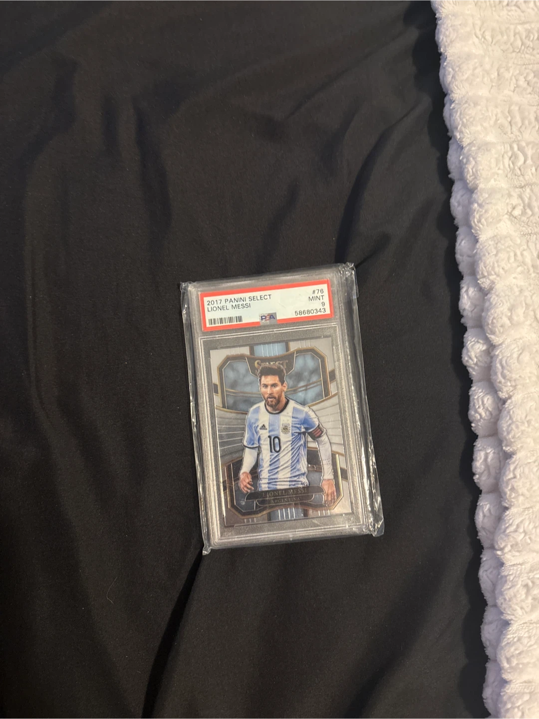 2017 Panini Select Lionel Messi PSA 9