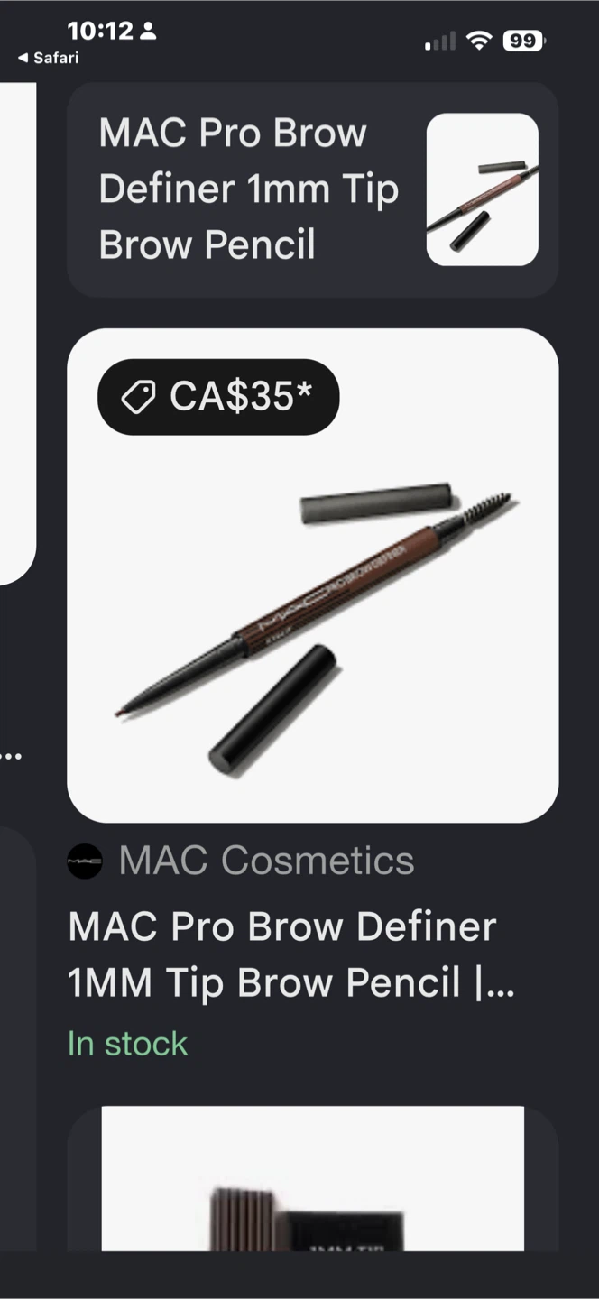 New MAC Pro Brow Definer 1mm - photo 4