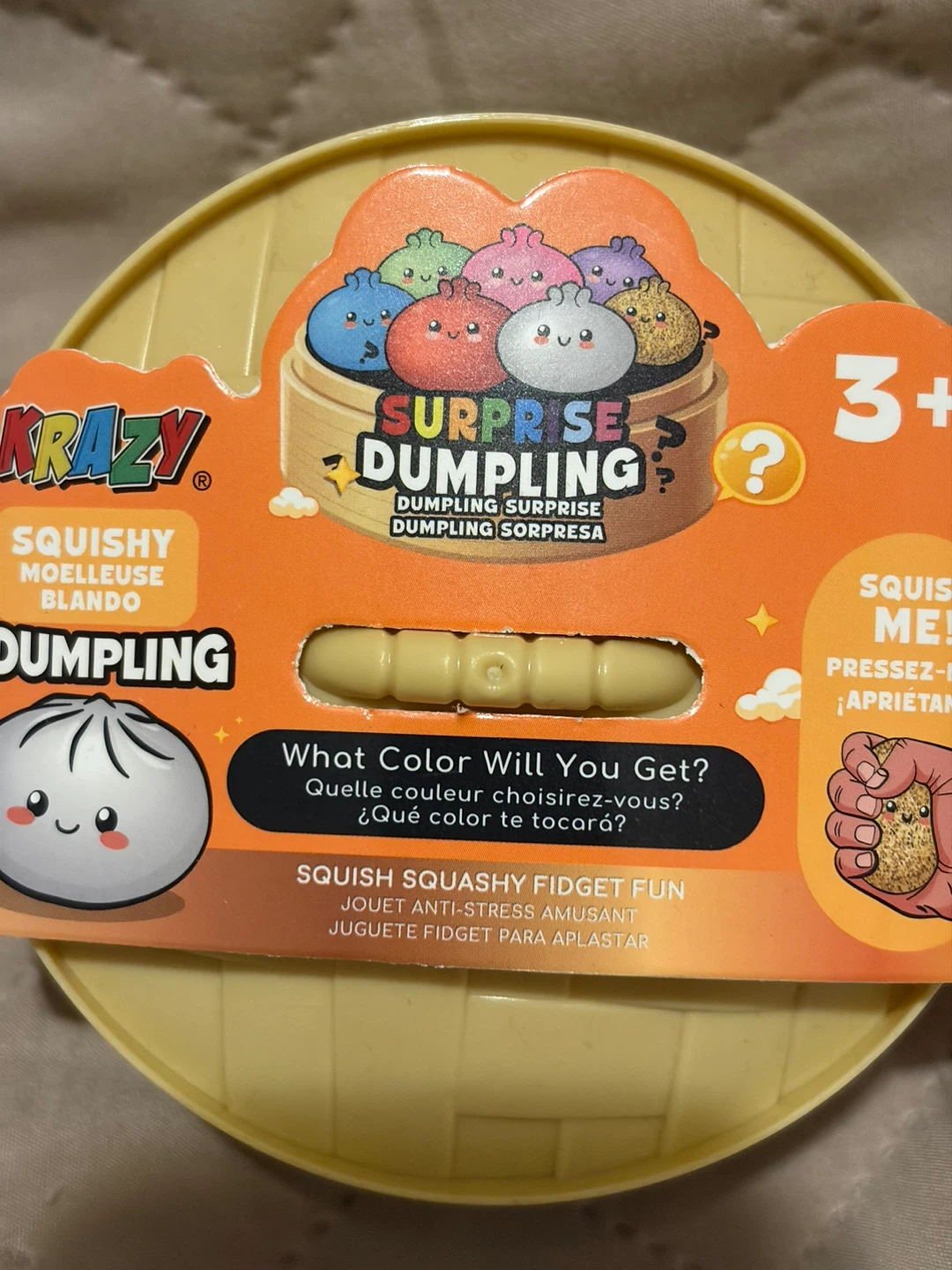 Sealed Surprise Dumpling Squish Squashy Fidget Fun - photo 2