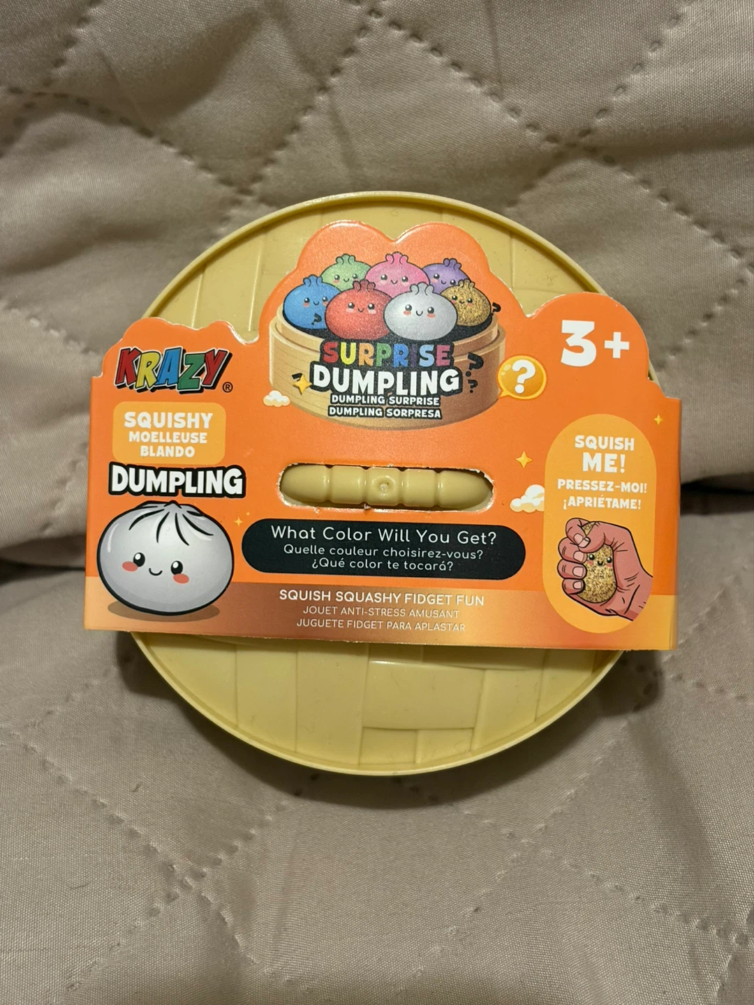 Sealed Surprise Dumpling Squish Squashy Fidget Fun