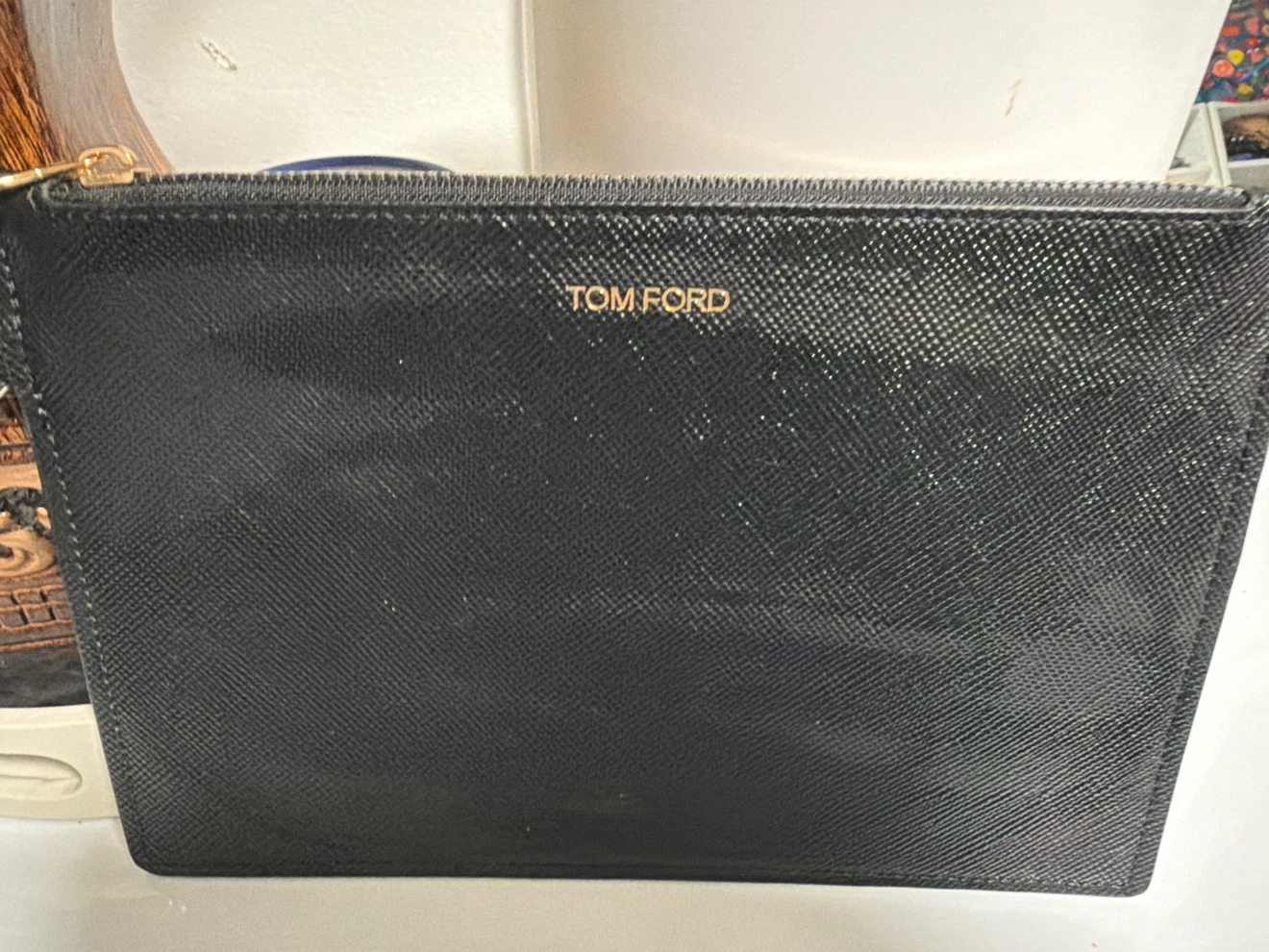 Tom Ford Black Leather Clutch - photo 2