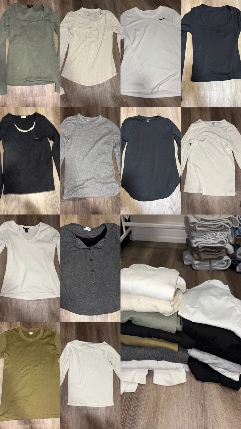 Assorted Women's Long Sleeve Tops Bundle