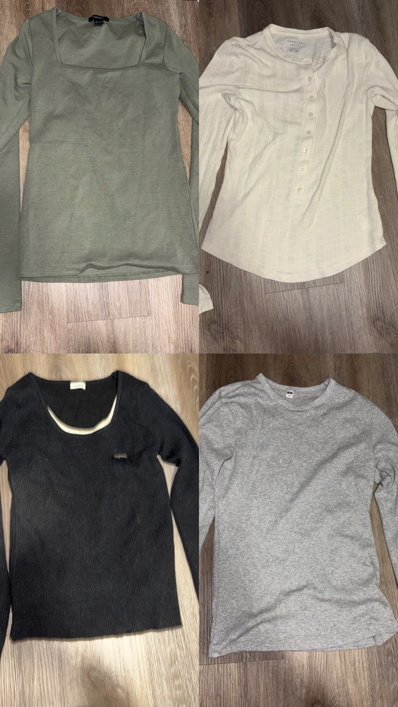 Assorted Women's Long Sleeve Tops Bundle - photo 2