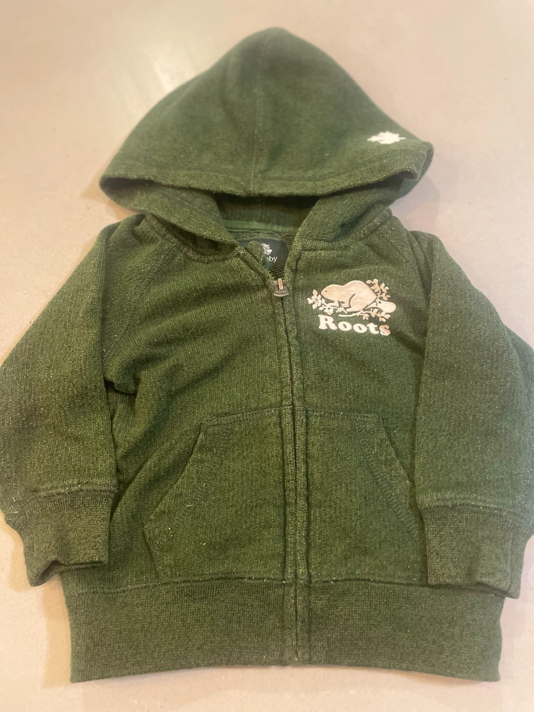 Roots baby zip-up hoodie