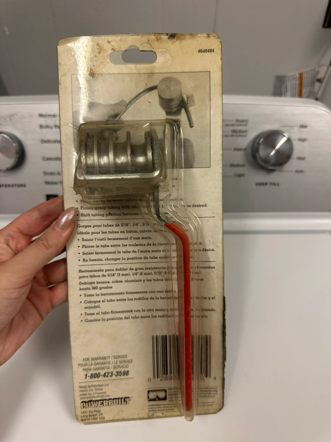 Powerbuilt Deluxe Tube Bender #648484