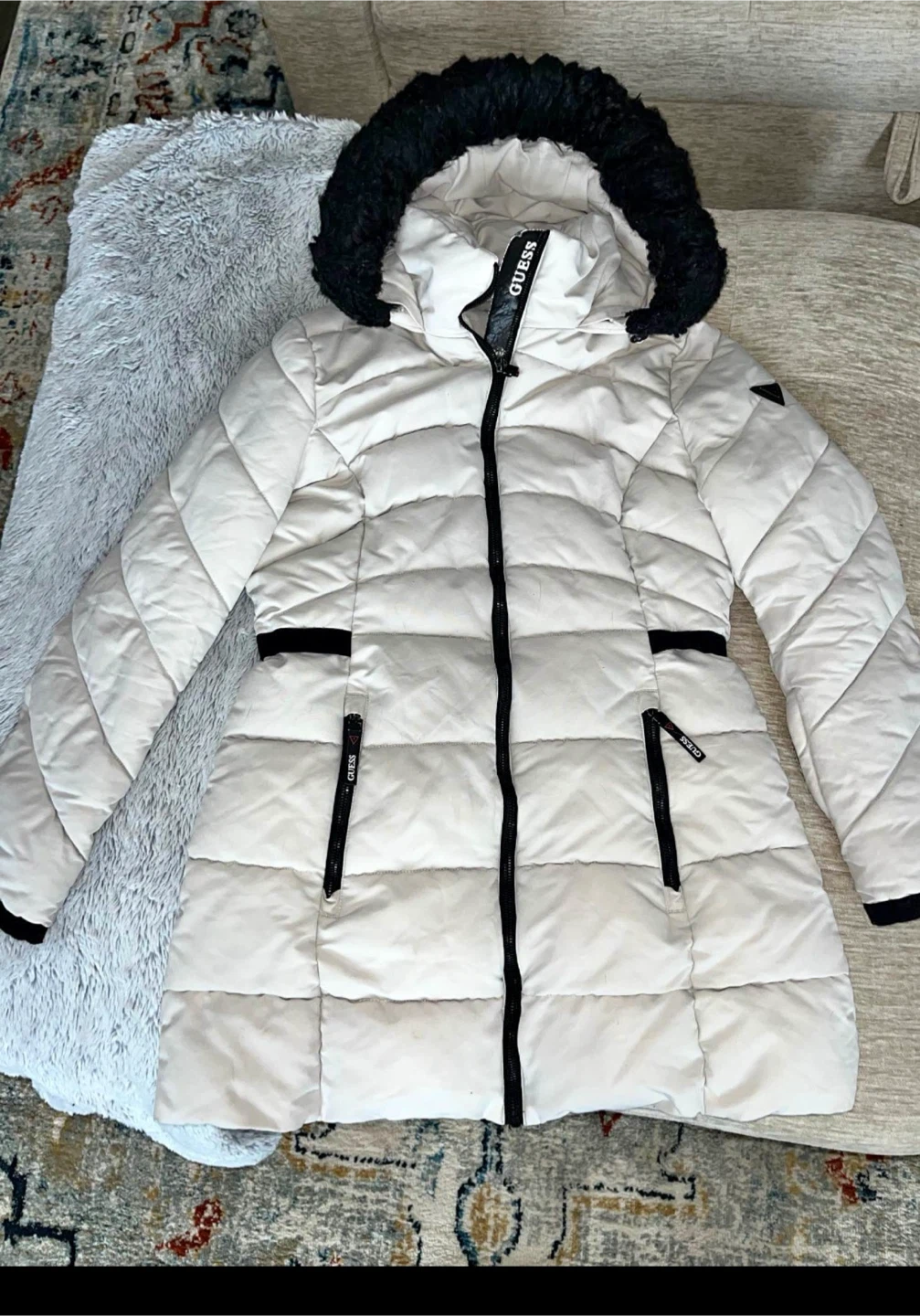 Guess Quilted Puffer Jacket