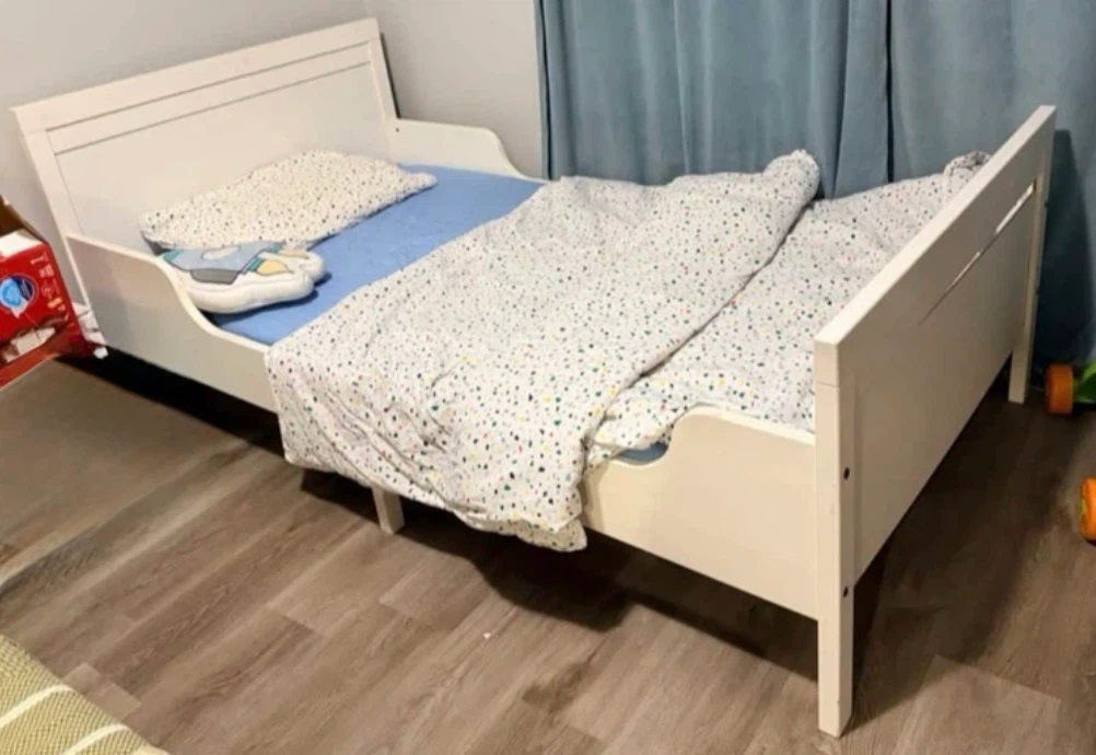 White Toddler Bed