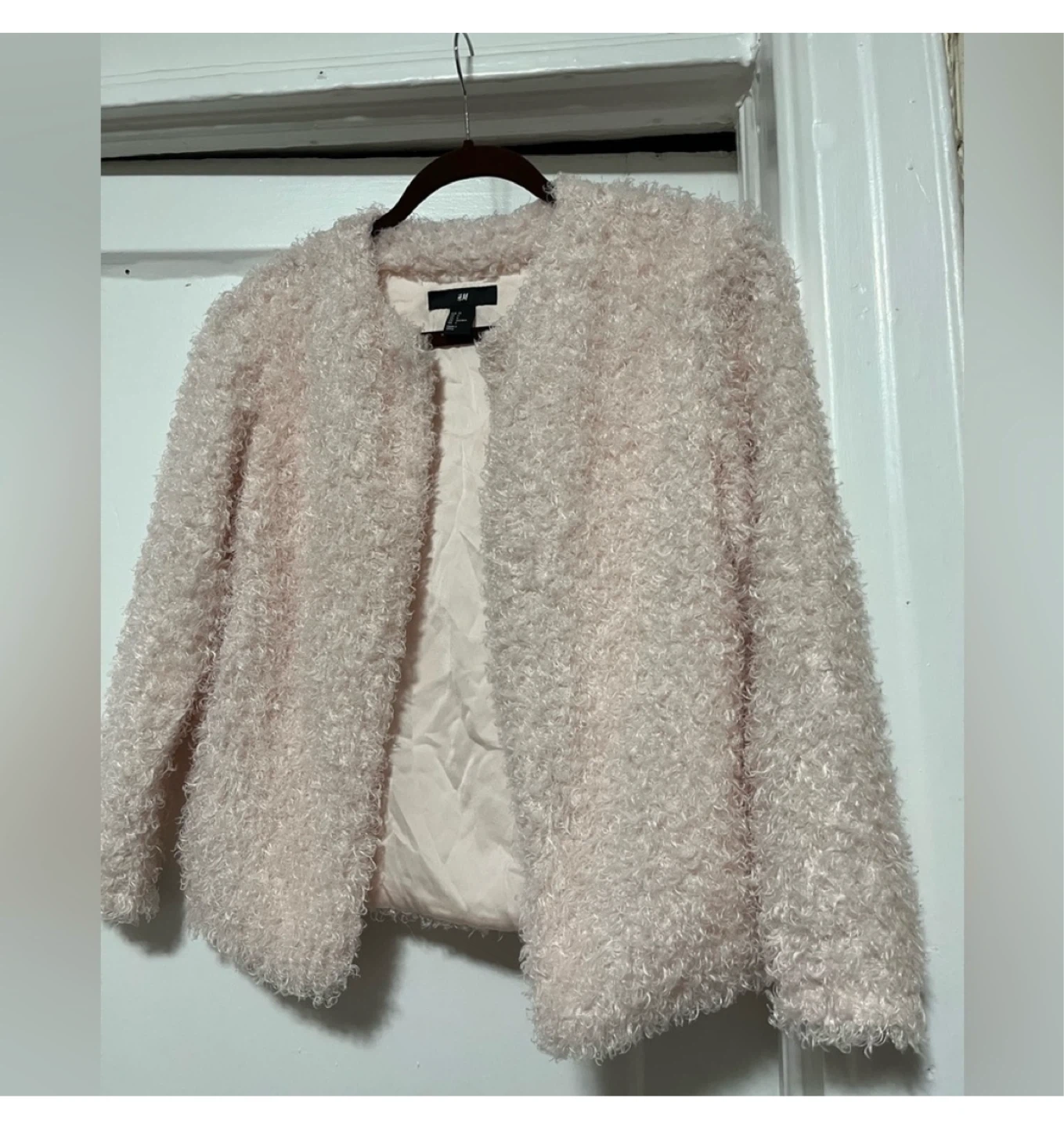 H&M Textured Shaggy Jacket - photo 2
