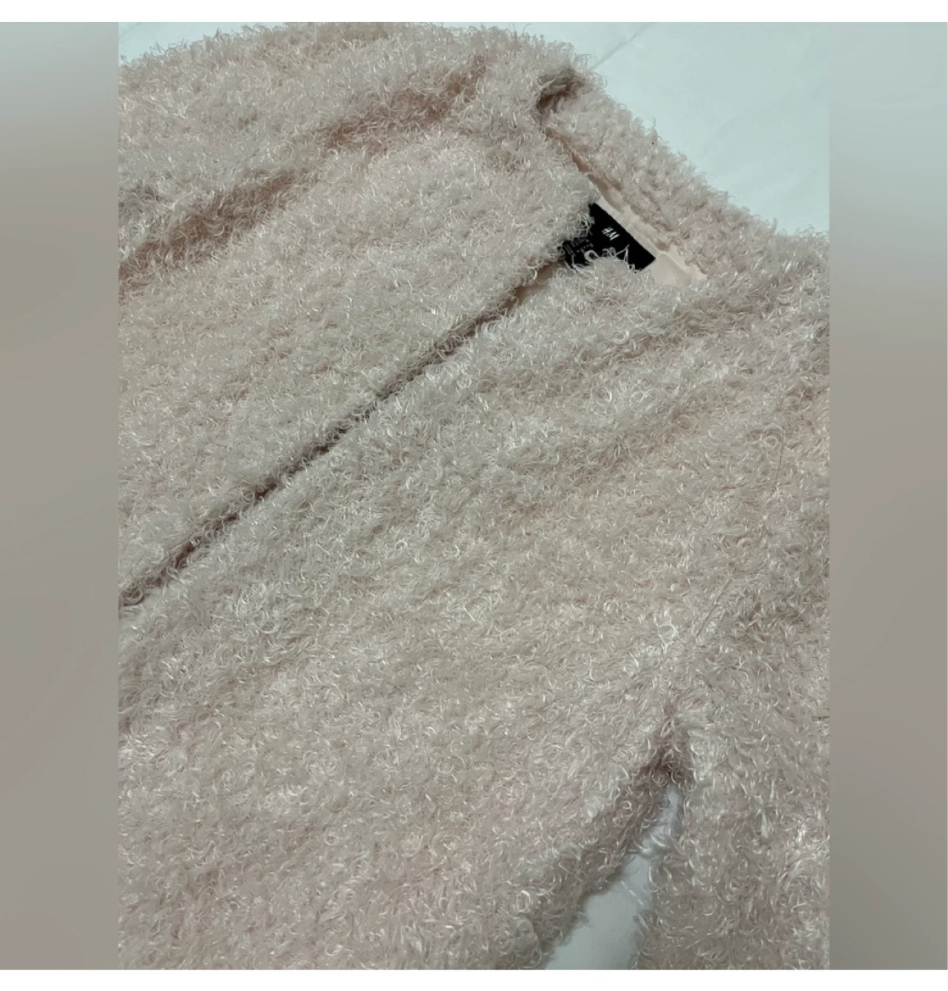 H&M Textured Shaggy Jacket - photo 5