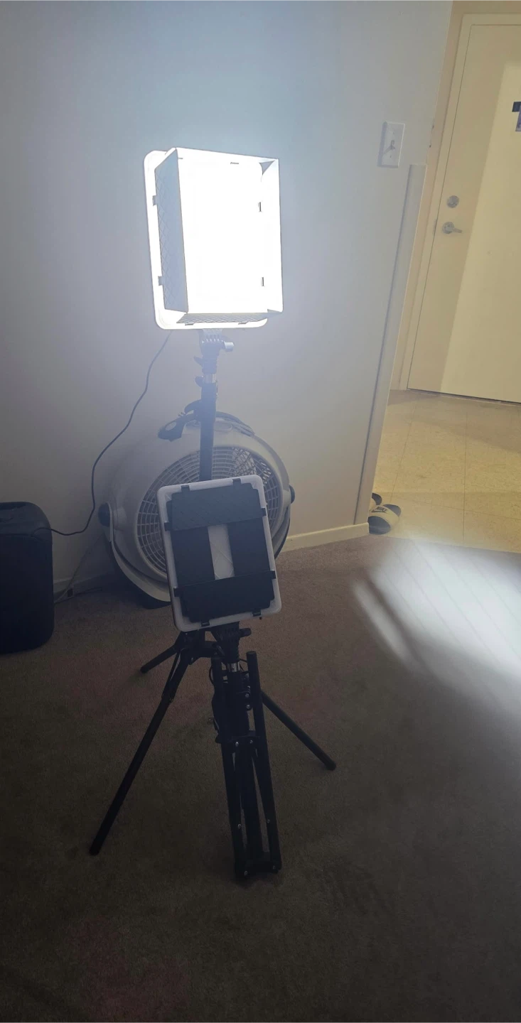 Unicucp 2 Pack Led Video Light Panel Lighting Kit 8000mAh - photo 2