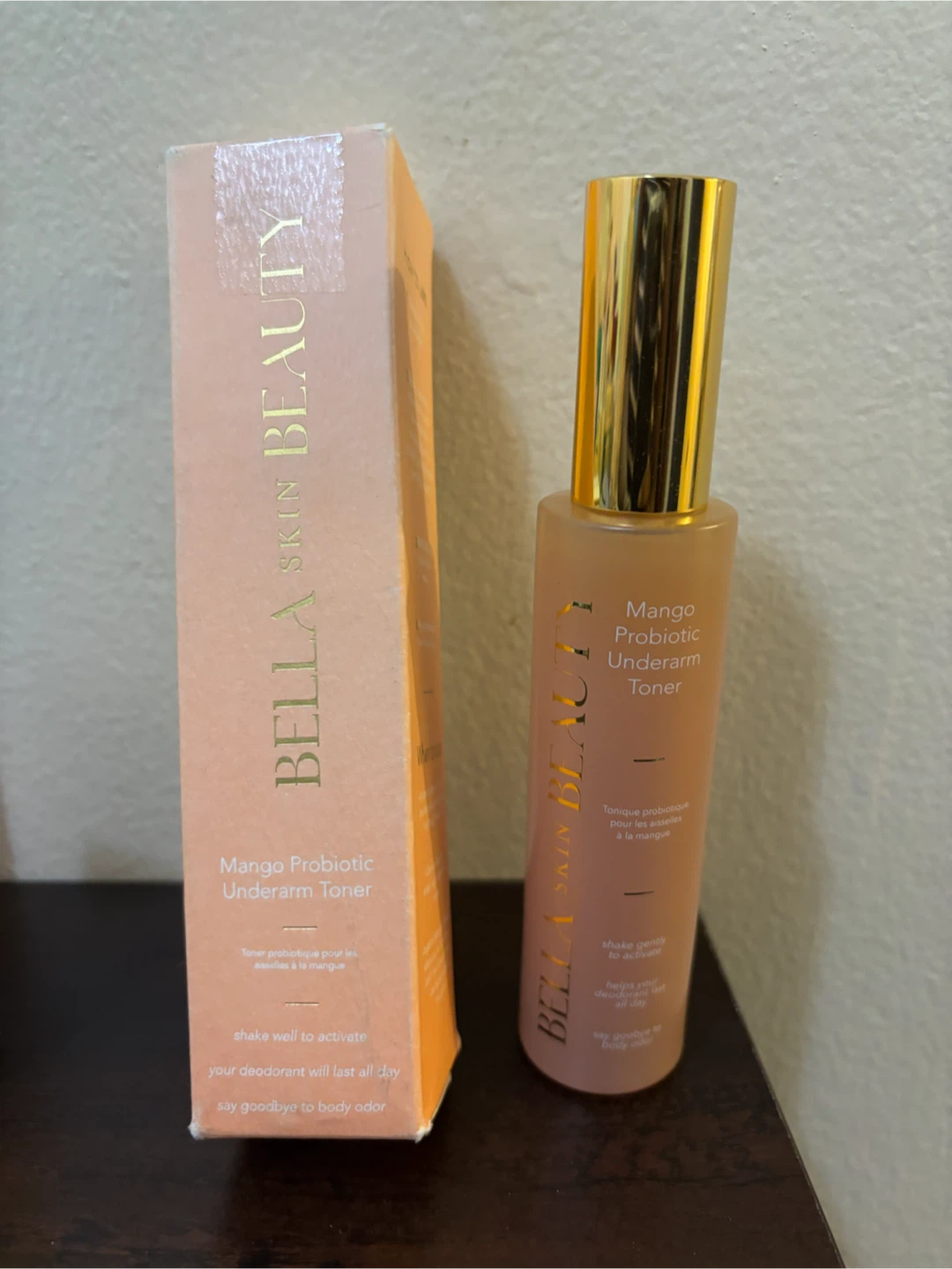 NEW-Bella Skin Beauty Mango Probiotic Underarm Toner