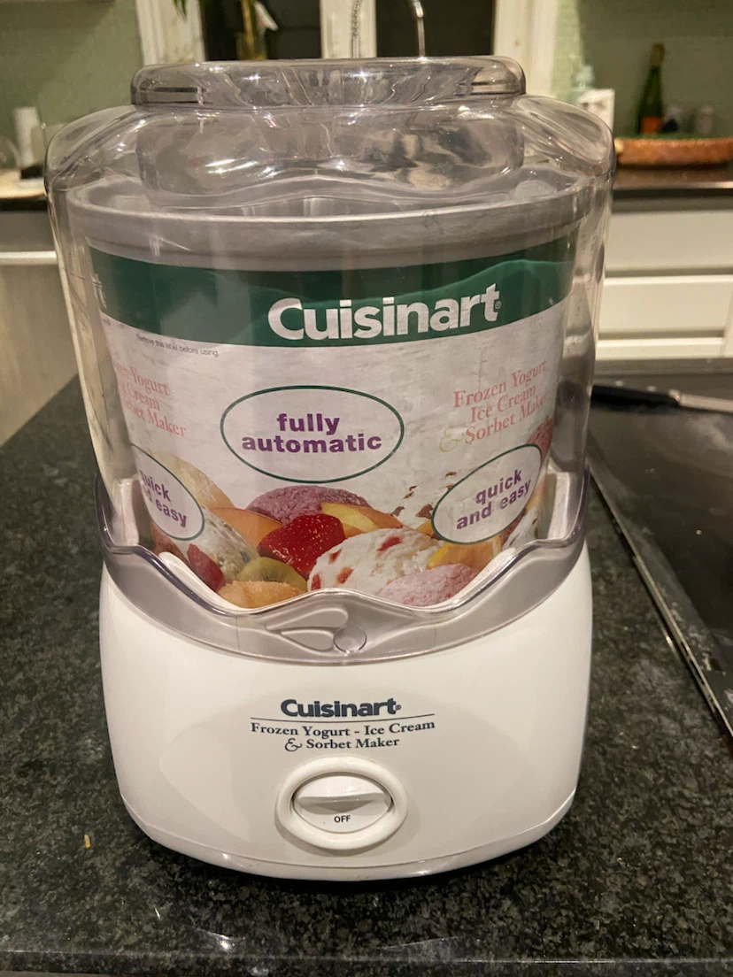 Cuisinart Frozen Yogurt-Ice Cream & Sorbet Maker
