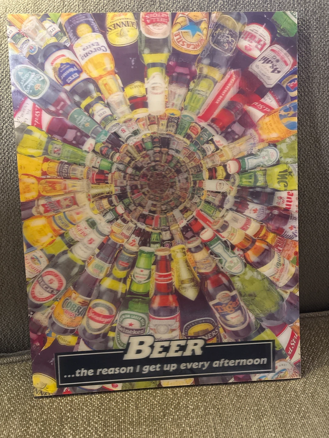 Beer Themed 3D Wall Decor Plaque