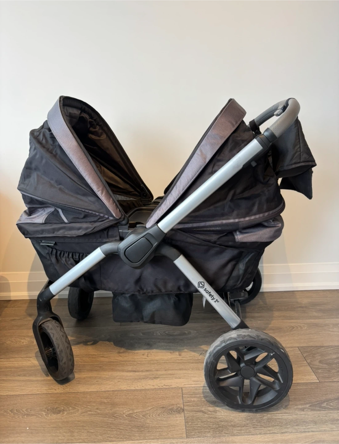Safety 1st Double Stroller Black