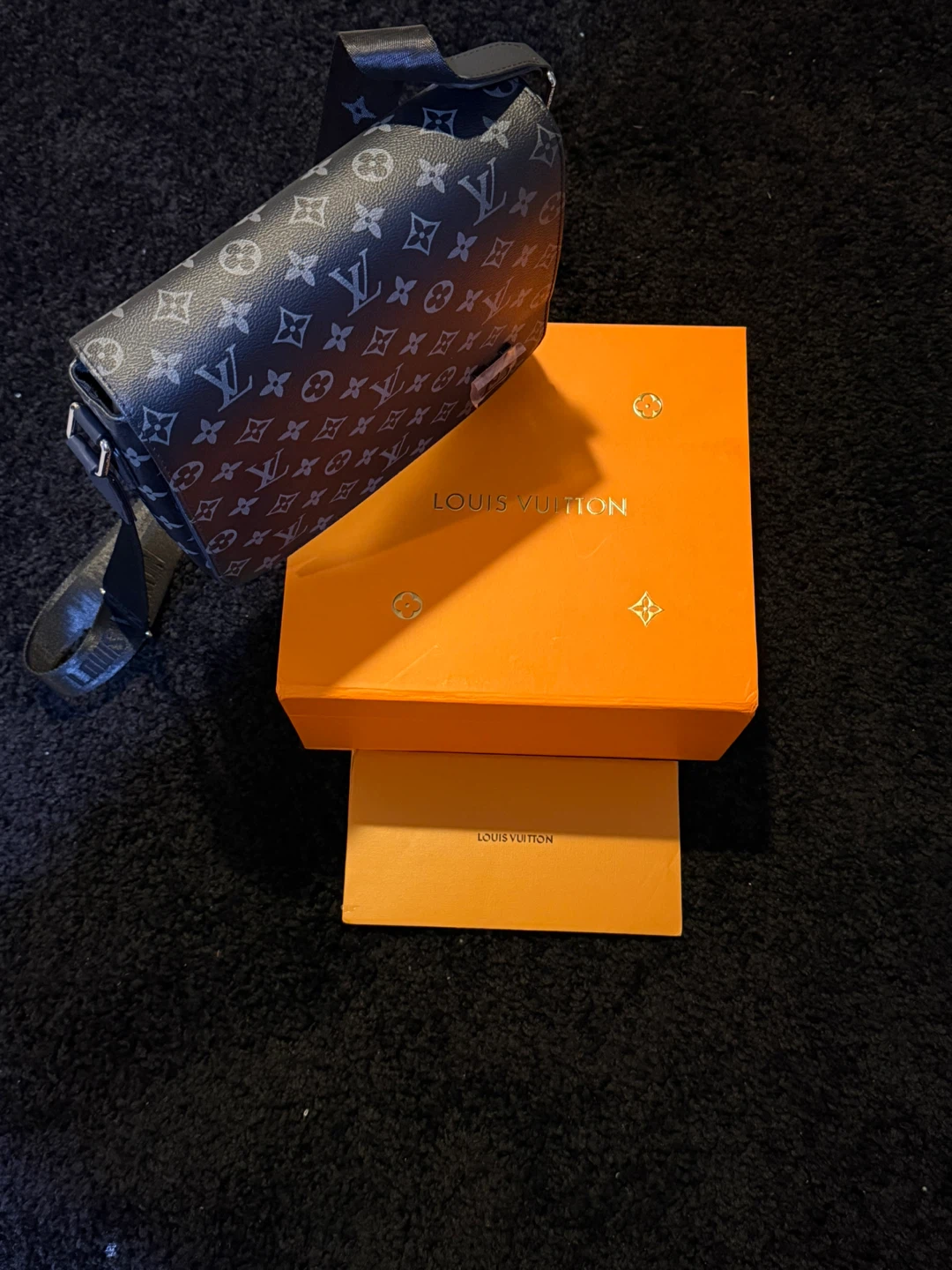 Louis Vuitton Monogram Eclipse Messenger Bag