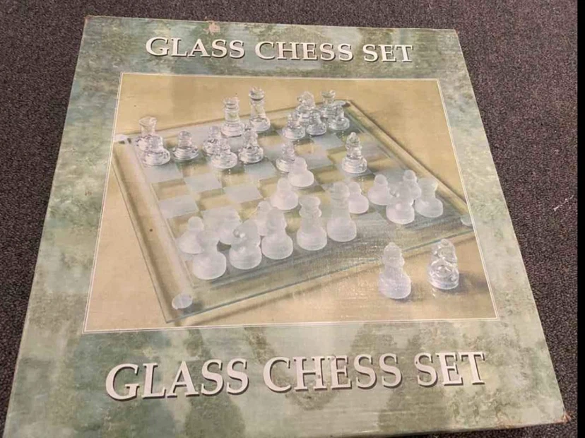 Glass Chess Set