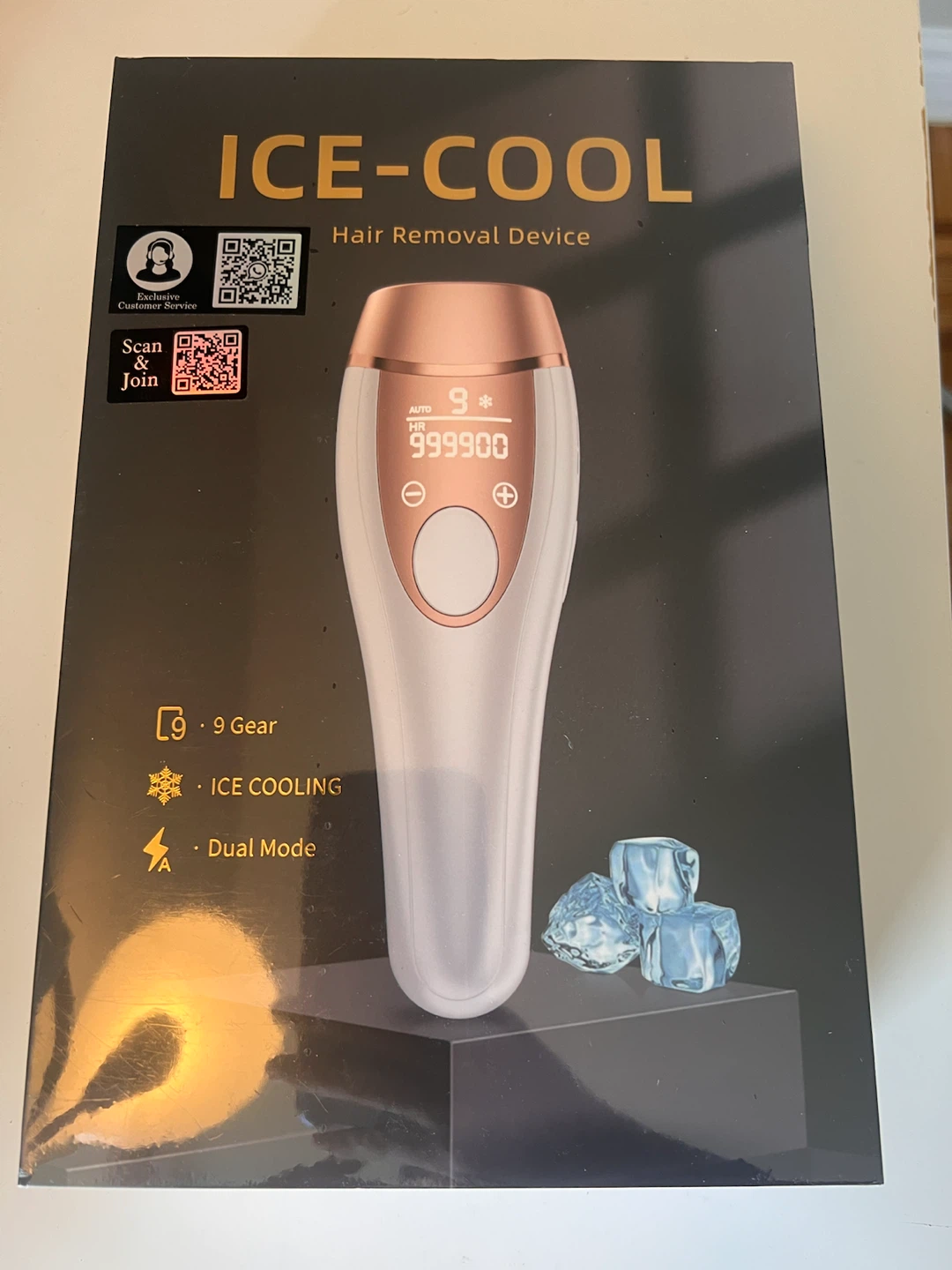 ICE-COOL IPL Hair Removal Device CT10