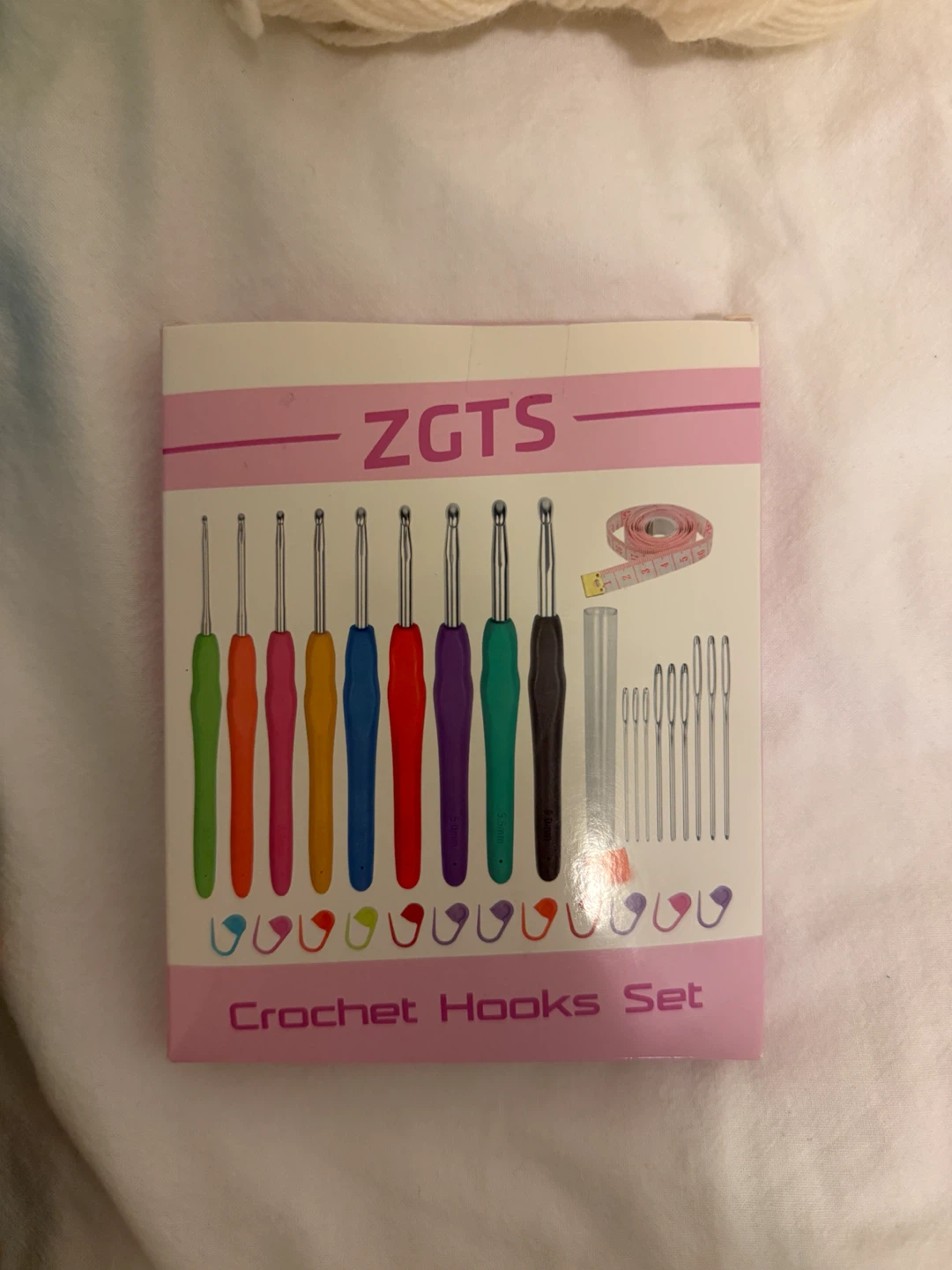 Crochet Hooks Set and Assorted Yarn Lot - photo 4