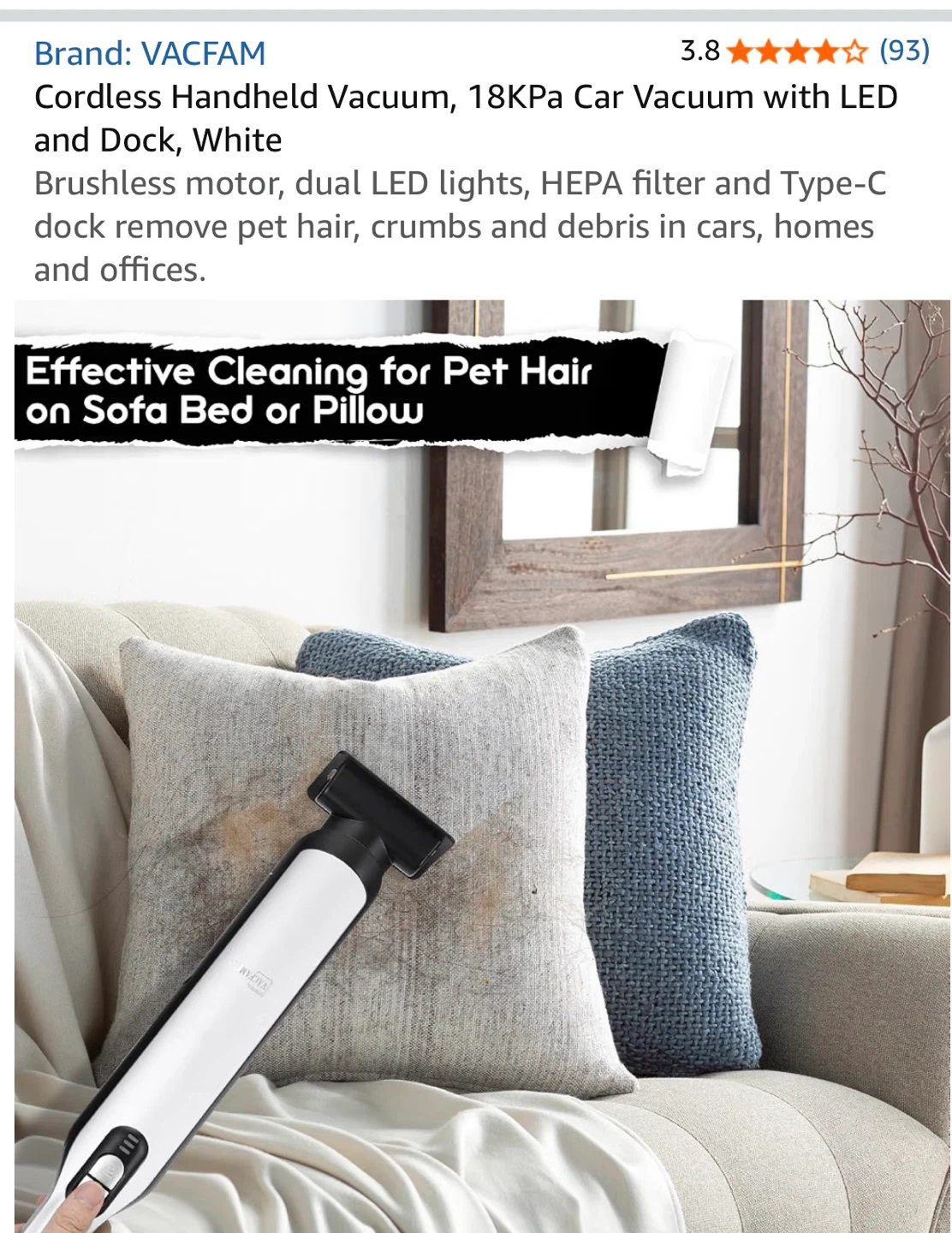 Cordless Handheld Vacuum - photo 4
