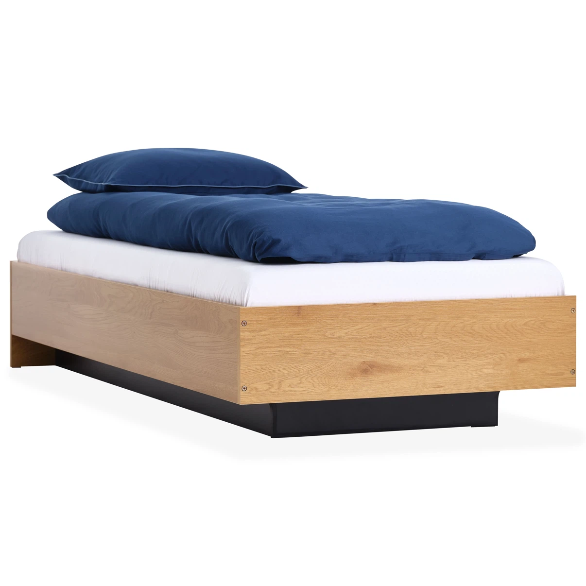 Twin ELLINGE Bed Frame With Storage