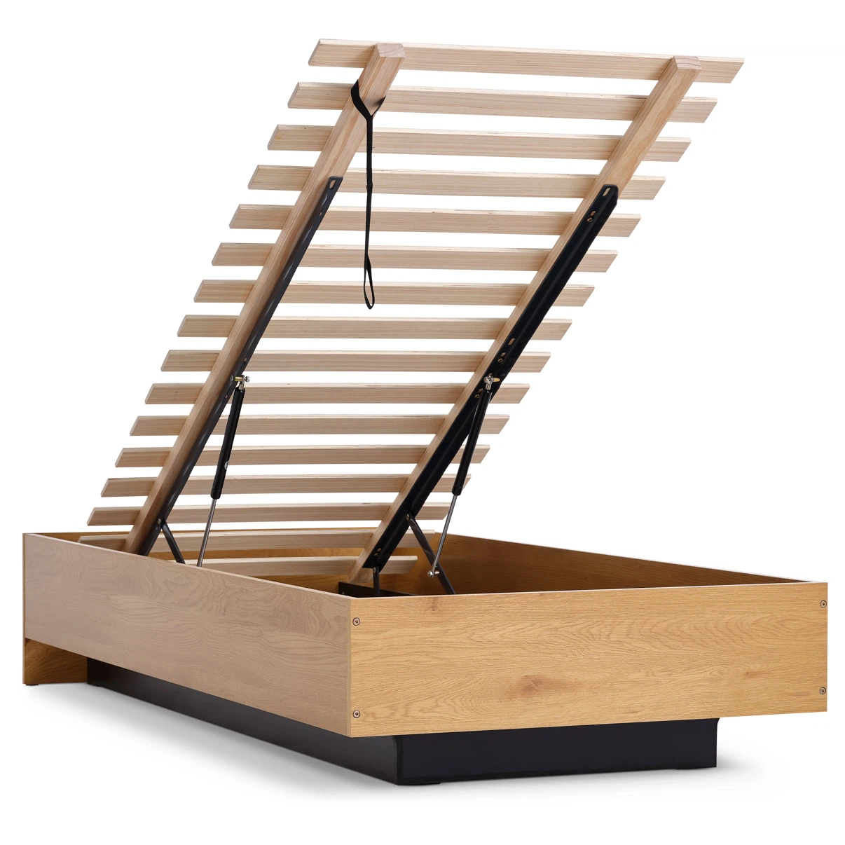 Twin ELLINGE Bed Frame With Storage - photo 2