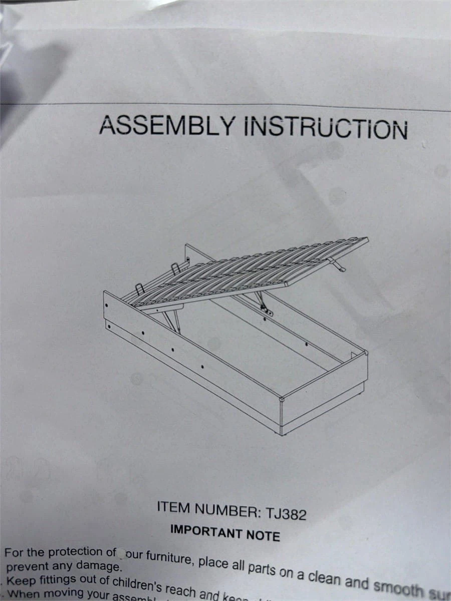 Twin ELLINGE Bed Frame With Storage - photo 3
