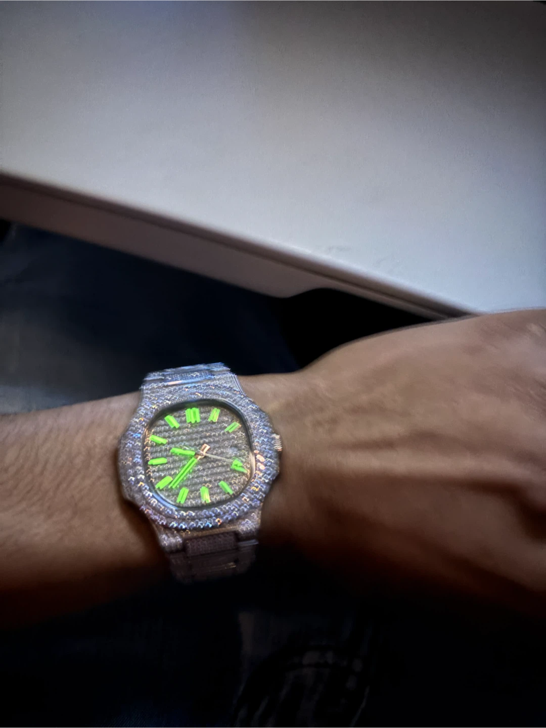 Iced Out Wristwatch