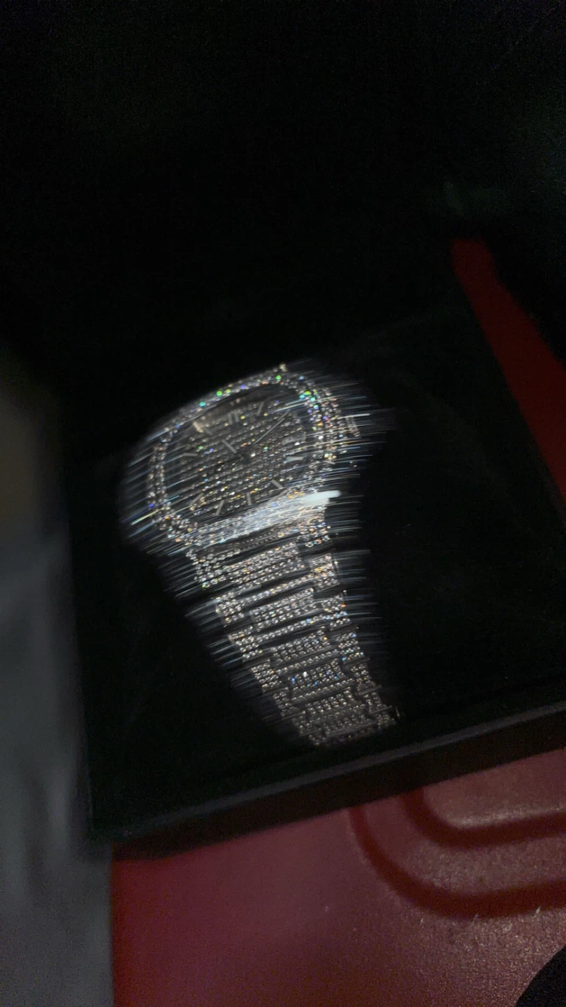 Iced Out Wristwatch - photo 3