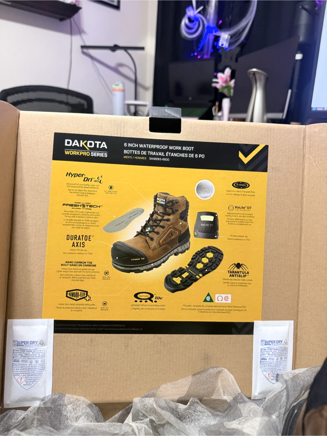 Dakota WorkPro Series 6 Inch Waterproof Work Boots - photo 3