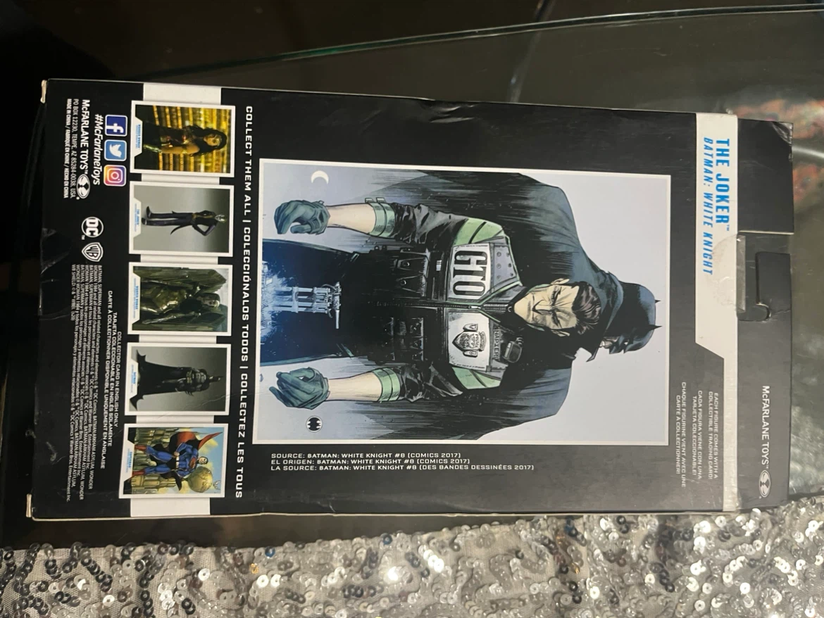 McFarlane Toys DC Multiverse The Joker White Knight Figure - photo 2