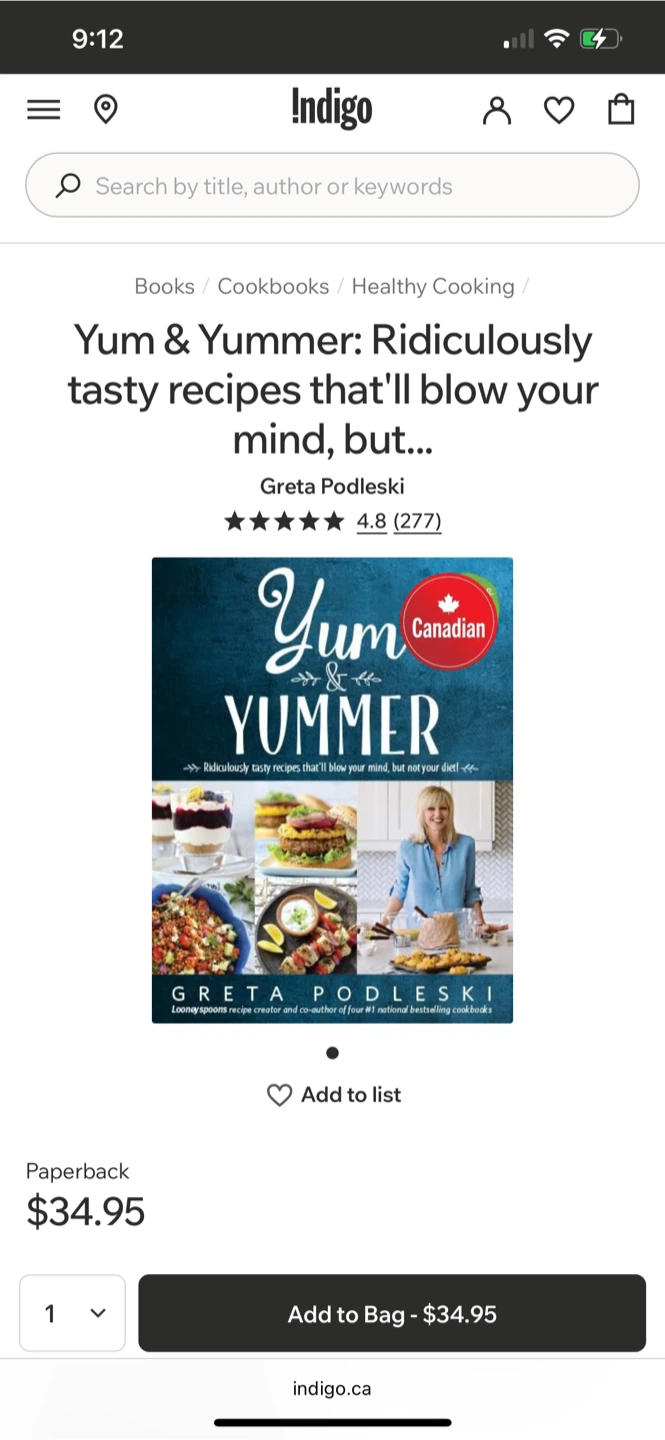 Yum & Yummer Cookbook by Greta Podleski - photo 3